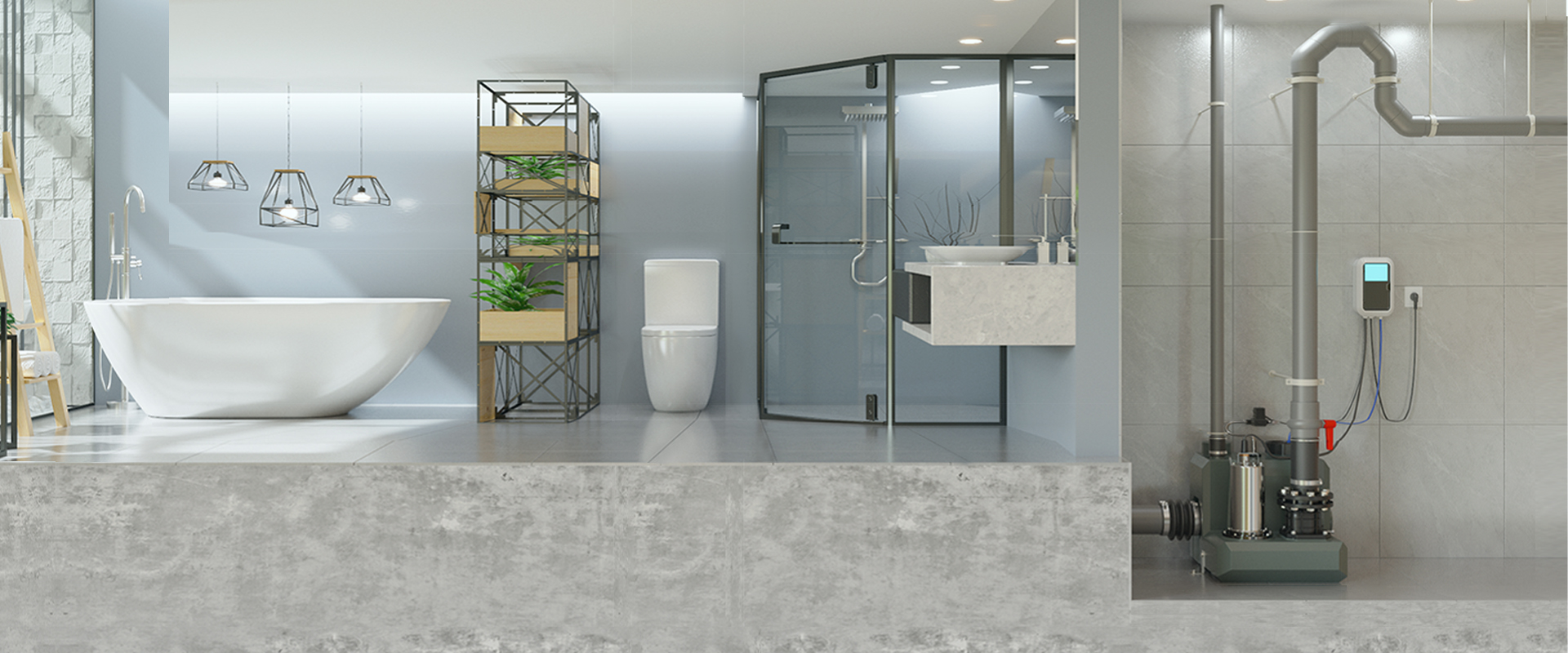 衛生間污水提升器 衛生間污水提升器